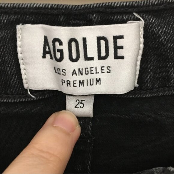Agolde Sophie High Rise Skinny Crop Jeans - Picture 8 of 10